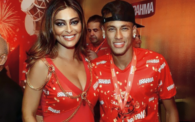 Neymar e Juliana Paes